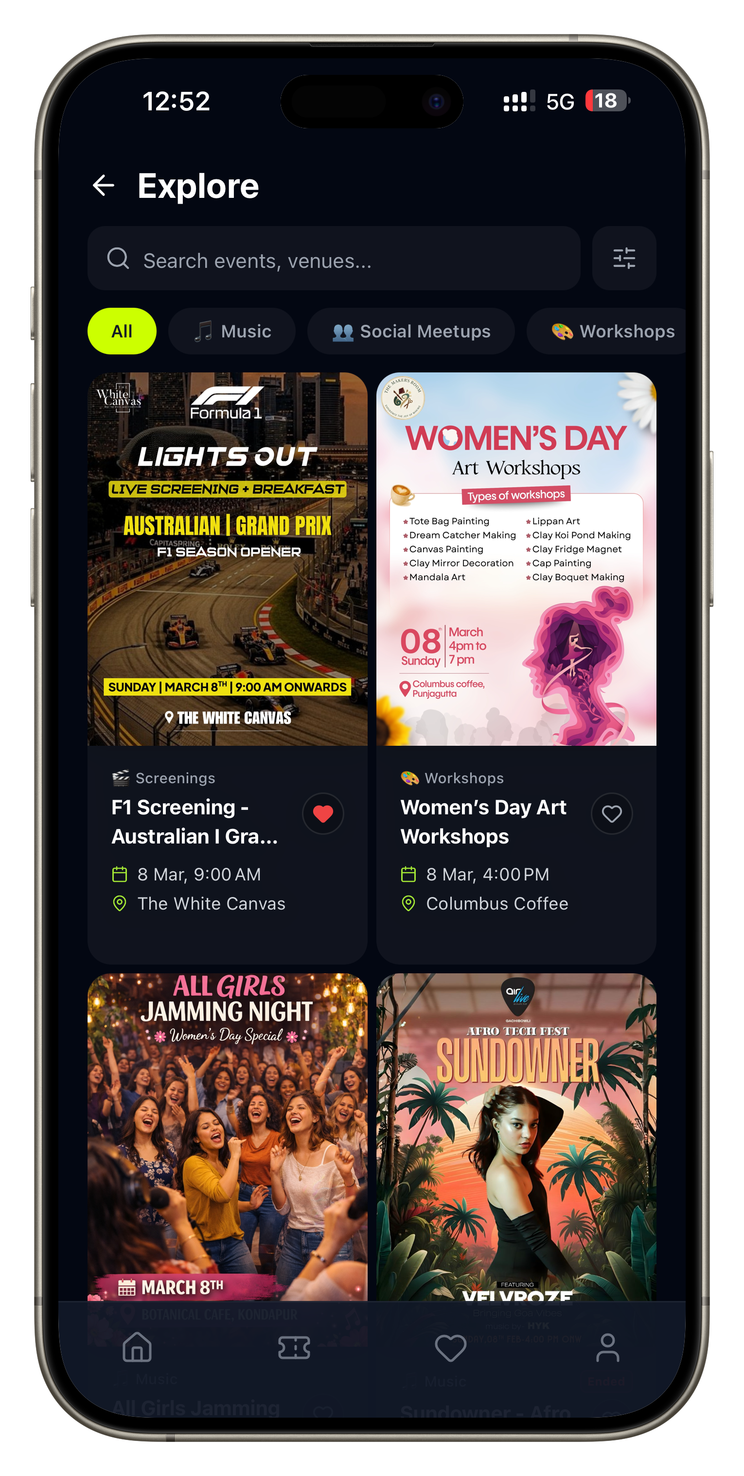HydHub App Screenshot